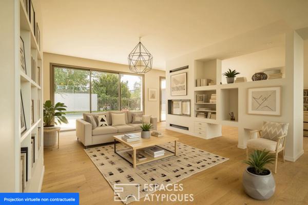 Maison d’architecte contemporaine de plain-pied au coeur de Bruges