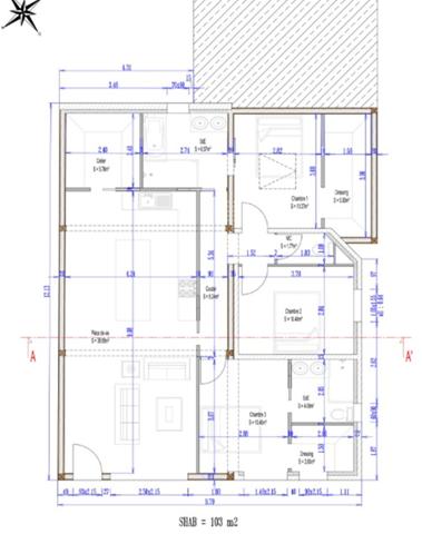 Grange à rehabiliter  Bruges 4 pièce(s) 104 m²