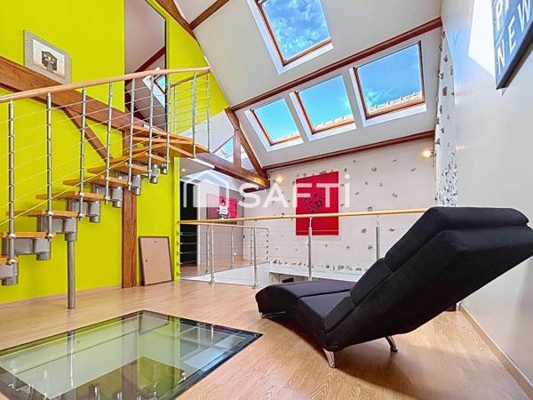 Orgeval : un loft caché aux volumes spectaculaires.