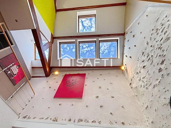 Orgeval : un loft caché aux volumes spectaculaires.