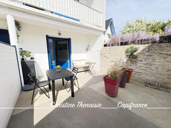 Appartement DUPLEX au coeur de Croix de Vie 2 pièces avec Terrasse et emplacement parking à 150 m. de la gare SAINT GILLES CROIX DE VIE (85)