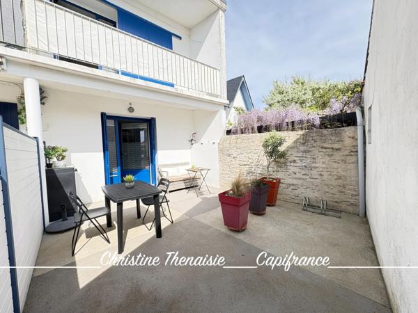 Appartement DUPLEX au coeur de Croix de Vie 2 pièces avec Terrasse et emplacement parking à 150 m. de la gare SAINT GILLES CROIX DE VIE (85)
