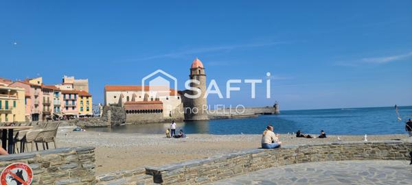 Immeuble de caractère avec local commercial – Centre de Collioure – Fort potentiel locatif
