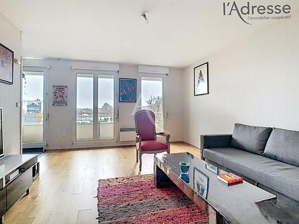 Nanterre Quartier La Boule | Studio avec balcon, cave et parking