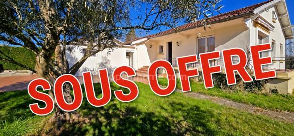 🏡 Maison de plain-pied 88 m² – 2 chambres (+ possibilité 3ème) – Quartier calme – Jardin clôturé – Garage fermé PAU (64)