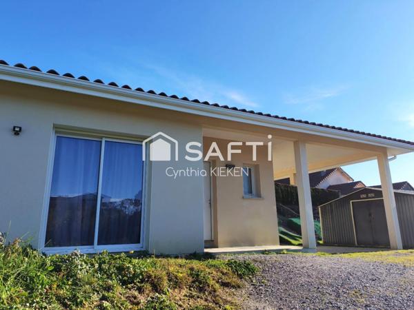 Maison 2019 3 chambres pas de vis à vis