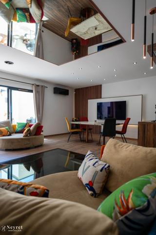 Saint-priest-en-jarez appartement 316M2 type maison de plain pied avec terrasse garage parking