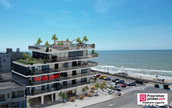 Appartement Stella 4 pièce(s) 83.6 m2 VUE MER