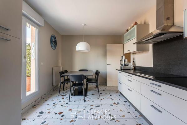 Appartement duplex en dernier étage avec grandes terrasses