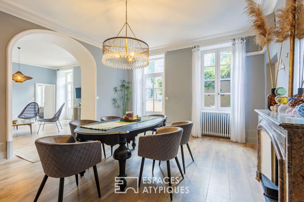 Hôtel particulier avec piscine et 4 appartements indépendants à Montélimar