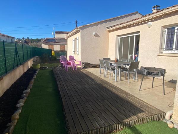 Maison T4 avec terrasse et garage. - Manosque - Réf. 474