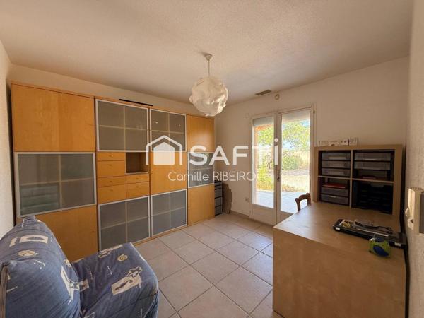 PIA,VILLA T4 PLAIN-PIED DE 140M2 ,STUDIO ,TERRAIN  DE 1668M2