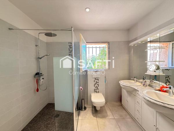 PIA,VILLA T4 PLAIN-PIED DE 140M2 ,STUDIO ,TERRAIN  DE 1668M2