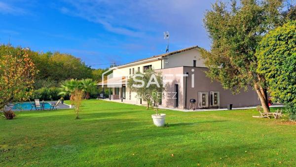 Maison contemporaine 290 m² – Terrain 2300 m²