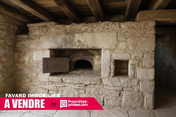 Maison de caractère avec tour, piscine et vue sur le viaduc
