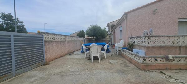 PERPIGNAN, MAISON T4, PLAIN PIED, 3 FACES AVEC JARDIN PISCINABLE