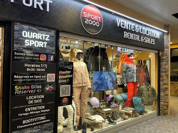 Très rare Magasin Location Skis au pied de pistes