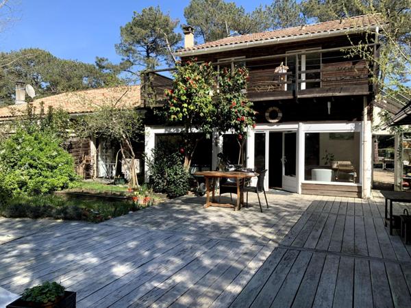 Maison avec piscine + appartement, proche du lac,