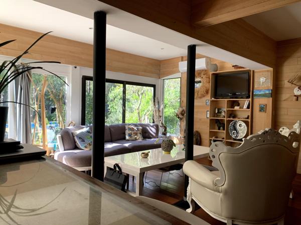 Maison avec piscine + appartement, proche du lac,