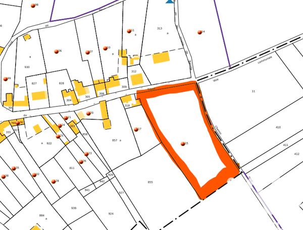 Terrain à vendre 6 513 m² Louâtre