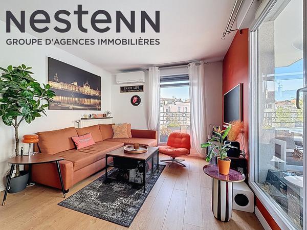 Appartement T3 - Grande Terrasse - Cave - Proche Tramway - Lyon 3