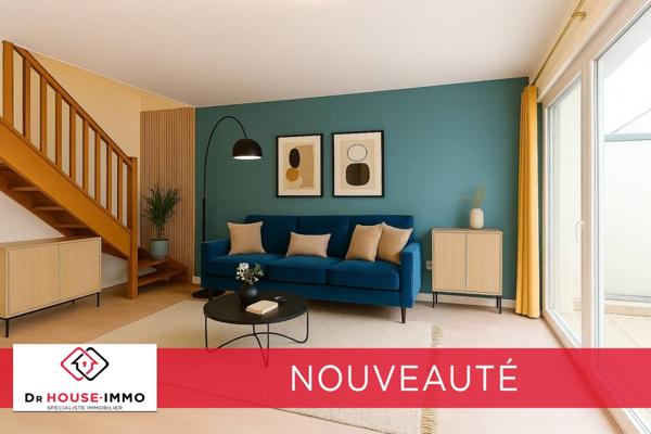 Appartement à vendre 3 pièces de 61 m²