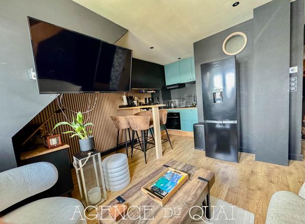 A vendre centre-ville de Concarneau - Appartement T2 de 28 m² refait à neuf , Concarneau