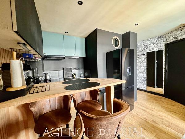 A vendre centre-ville de Concarneau - Appartement T2 de 28 m² refait à neuf , Concarneau