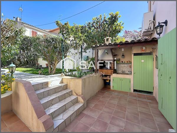 Maison T4 avec jardin paysagé Marseille 4eme