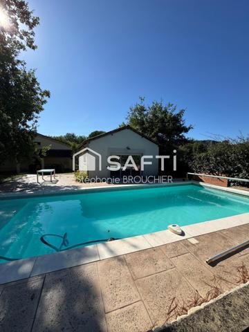Maison 138m² avec piscine et dépendance