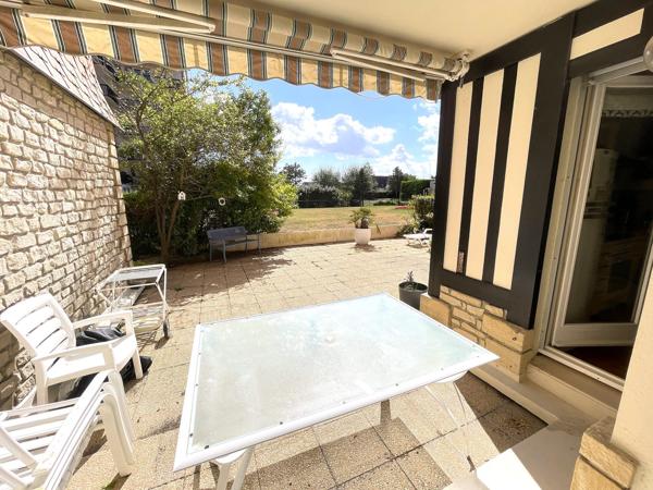 14390 CABOURG - 2 PIÈCES AVEC TERRASSE DE 60M² À 100M DE LA PLAGE