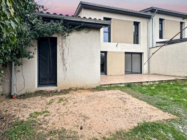 Arnas (69400) ARNAS - Maison contemporaine 4 chambres avec suite parentale de plain pied, jardin et garage