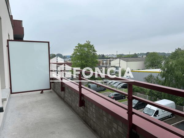 Location Appartement 3 pièces 65.28 m² - RESIDENCE AU FIL DE L'EAU - 31 RUE ERNEST MACAREZ PORTE C304 Valenciennes 59300