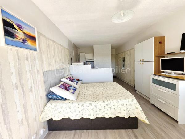 Valenti Victor vous propose en exclusivité - Ce bel appartement entièrement rénové, lumineux et parfaitement agencé situé au 3ème étage (avec ascenseur) en plein centre-ville d'une résidence calme et bien entretenue. Il se compose comme suit : 

- Un séjour climatisé, une cuisine équipée et aménagée
- Une salle d'eau avec wc
- Un agréable balcon permettant de profiter des beaux jours

Que ce soit pour une résidence principale, secondaire ou un investissement locatif ce bien saura pleinement répondre à vos attentes

La toiture et la façade de la résidence ont été refaits récemment

De nombreuses places de stationnements gratuites sont à proximité du logement notamment un grand parking au pied de la résidence

Une visite s'impose