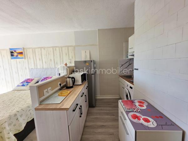 Valenti Victor vous propose en exclusivité - Ce bel appartement entièrement rénové, lumineux et parfaitement agencé situé au 3ème étage (avec ascenseur) en plein centre-ville d'une résidence calme et bien entretenue. Il se compose comme suit : 

- Un séjour climatisé, une cuisine équipée et aménagée
- Une salle d'eau avec wc
- Un agréable balcon permettant de profiter des beaux jours

Que ce soit pour une résidence principale, secondaire ou un investissement locatif ce bien saura pleinement répondre à vos attentes

La toiture et la façade de la résidence ont été refaits récemment

De nombreuses places de stationnements gratuites sont à proximité du logement notamment un grand parking au pied de la résidence

Une visite s'impose
