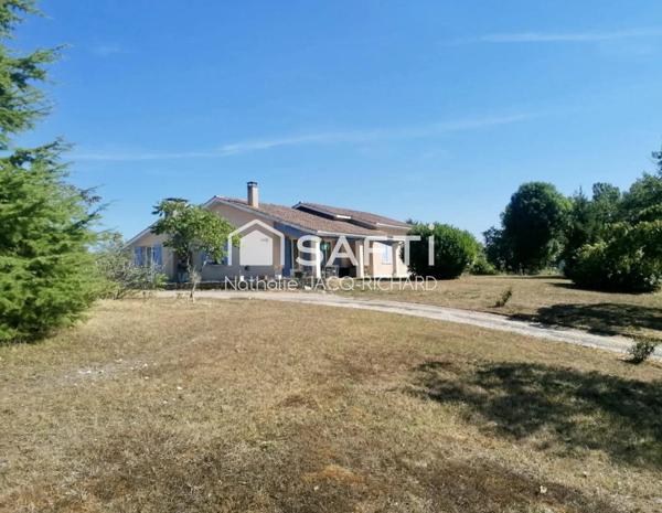 Maison 120m² de plain-pied - Eymet