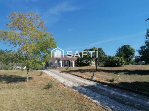Maison 120m² de plain-pied - Eymet