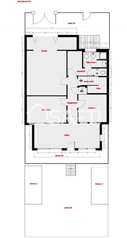 Maison spacieuse et polyvalente à Vitry-sur-Seine (94400)