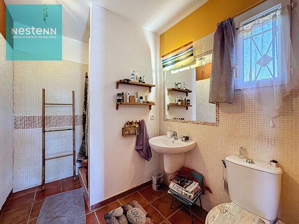 Maison à vendre 147 m2 et jardin de 1100 m2 à Saint Leon 31560 avec vue.