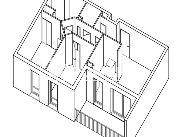 Location Appartement meublé 3 pièces 59.8 m² - 40 RUE COLIN Montpellier 34000