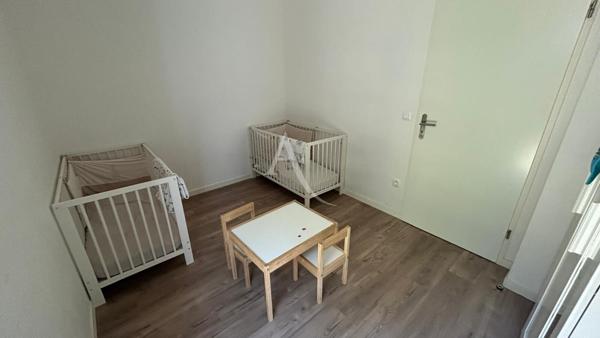 Appartement 3 pièces 62m² + jardin/terrasse