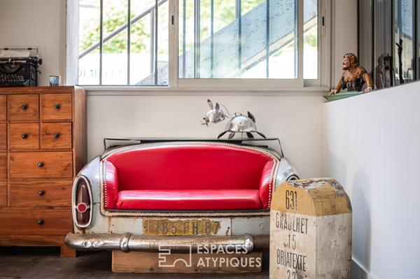 Loft et hangar industriels aux multiples facettes