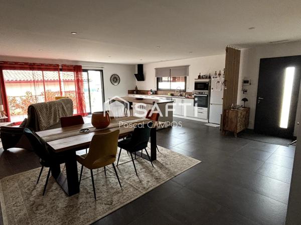 Maison contemporaine T4 127m² avec suite parentale