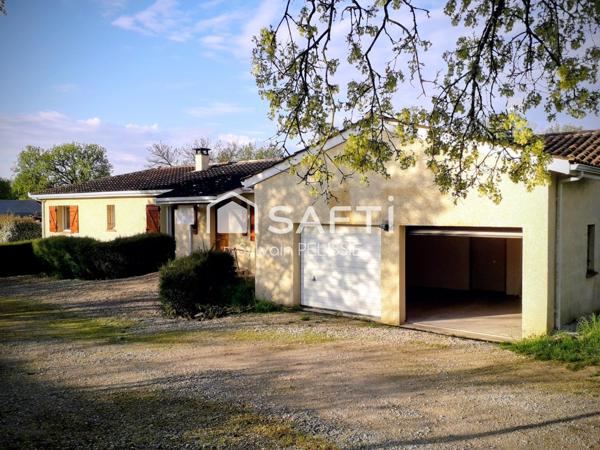 Maison 126 m². Calme total, sans vis-à-vis.