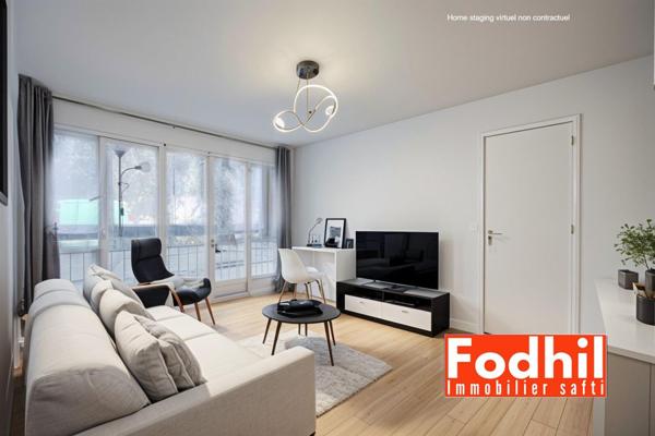 Centre ville- Appartement 2 pièces avec cave et parking.