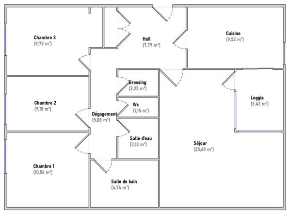 Vente / Appartement T4