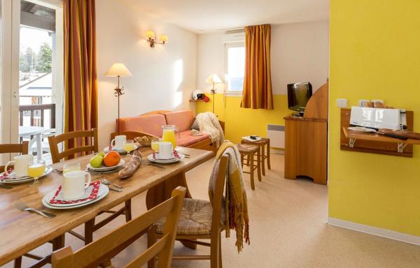 A VENDRE POUR INVESTISSEMENT LMNP EN RESIDENCE DE TOURISME ODALYS : Appartement T2 Bis de 36.70 m2 à Font Romeu Odeillo Via - 83955€