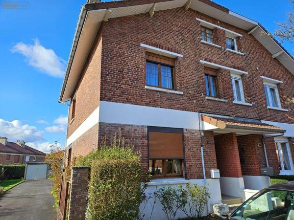 Maison de ville à vendre à Aulnoye-Aymeries dans le Nord (59620), ref : 000153