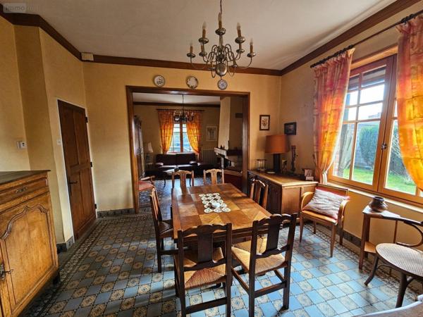 Maison de ville à vendre à Aulnoye-Aymeries dans le Nord (59620), ref : 000153