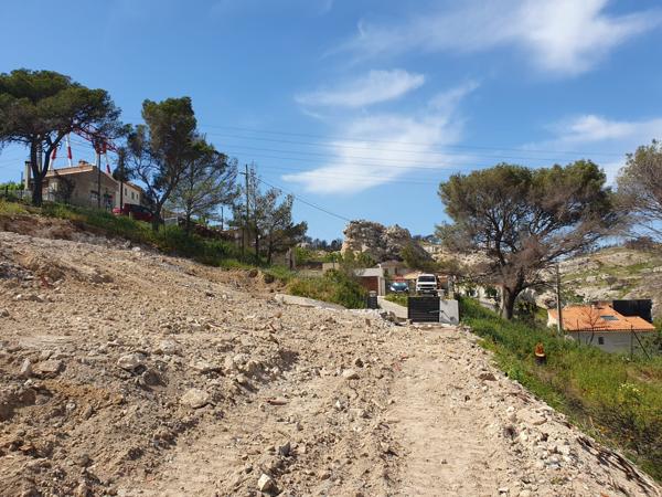 Marseille (13016) Terrain avec permis purgé – 1.087m² – projet de villa contemporaine de 185m² habitables – 13016 - secteur Est